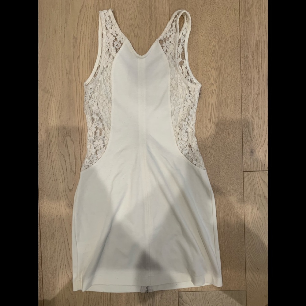 Sexy white dress
